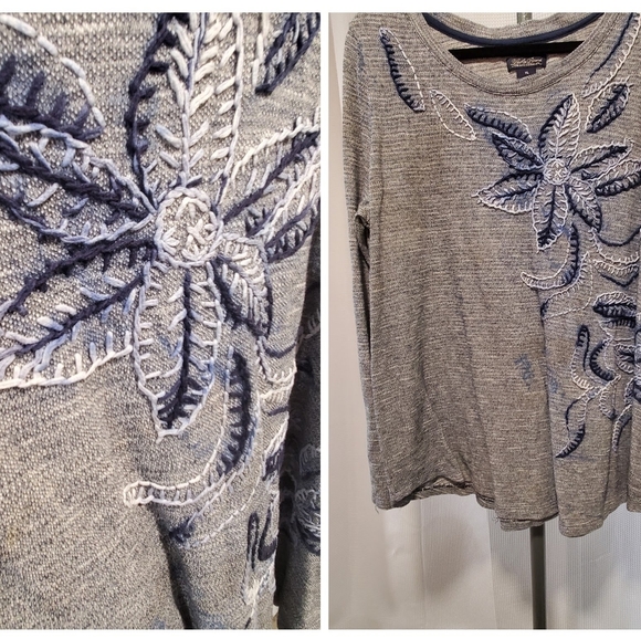 Embroirdered Sweater - Picture 1 of 3